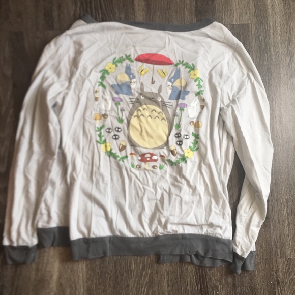 totoro cardigan